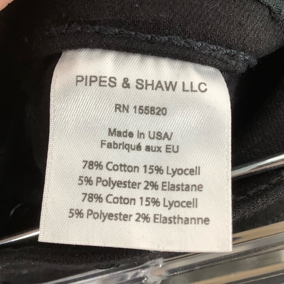 Veronica Beard Debbie Rhinestone Skinny Jeans Raven Black - Picture 7 of 7